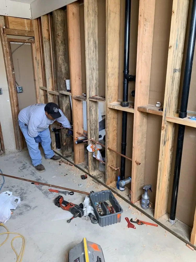 Commercial rough-in plumbing for Commercial Plumbing in North Fond du Lac